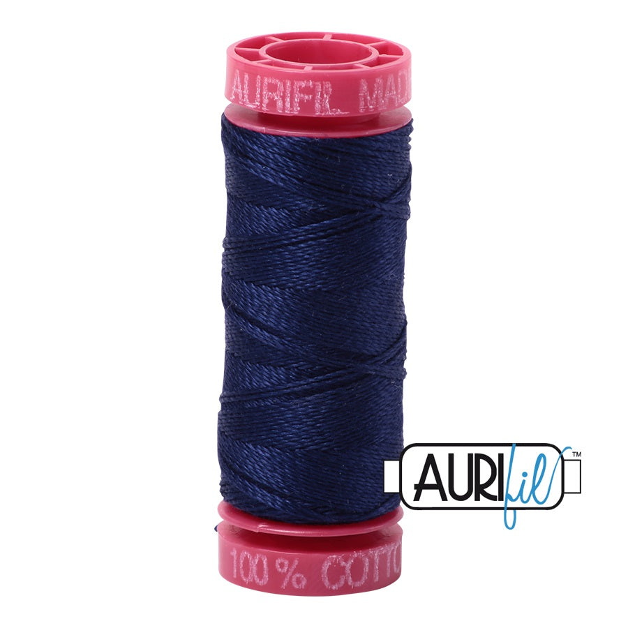Aurifil Cotton Mako 2745 Midnight Blue Thread
