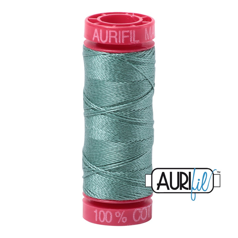 Aurifil Cotton Mako 2850 Medium Juniper Thread Ne 12 50m