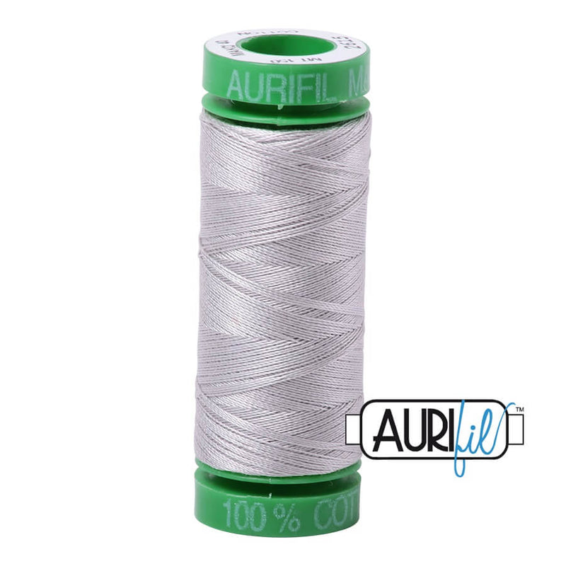 Aurifil Cotton Mako 2615 Aluminium