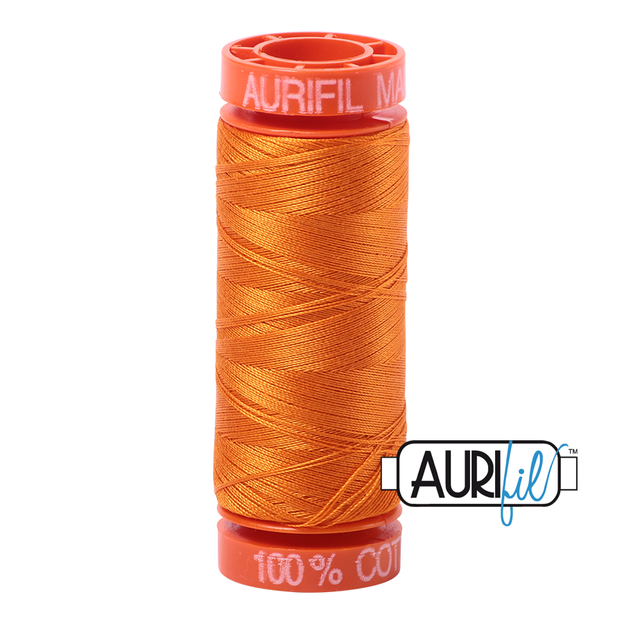 Aurifil Cotton Mako 1133 Burnt Orange Thread