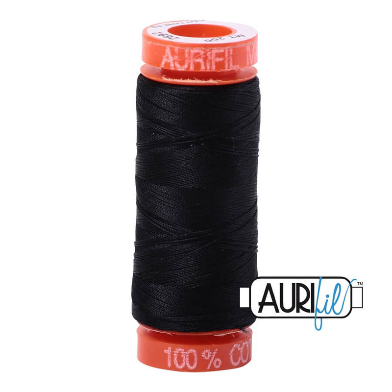 Aurifil Cotton Mako 2692 Black