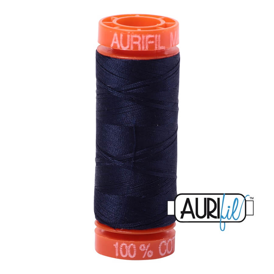 Aurifil Cotton Mako 2785 Very Dark Navy