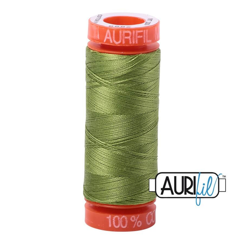 Aurifil Cotton Mako 2888 Fern Green Thread