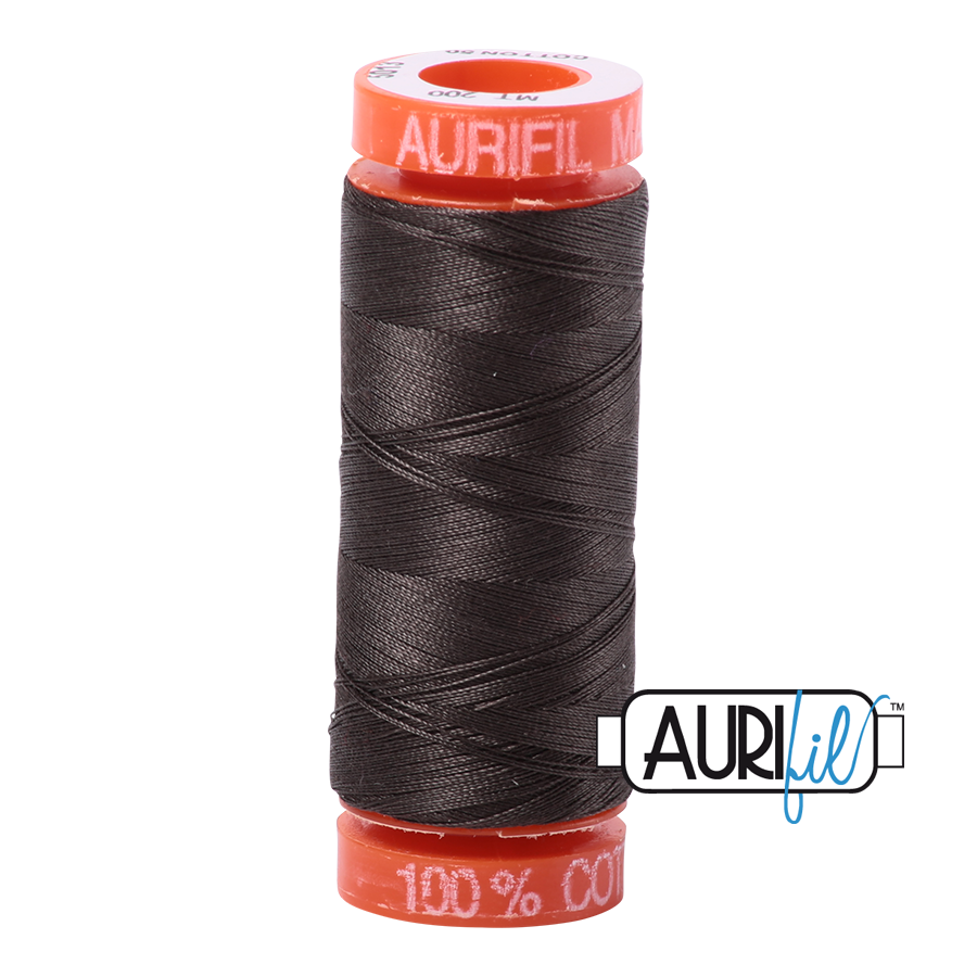 Aurifil Cotton Mako 5013 Asphalt Thread