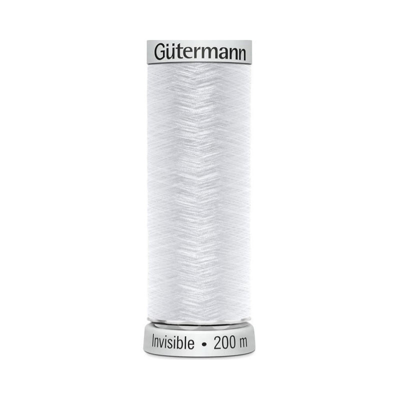 Gutermann Sulky Invisible Polyester Cotton Thread 200m/220yds 1001