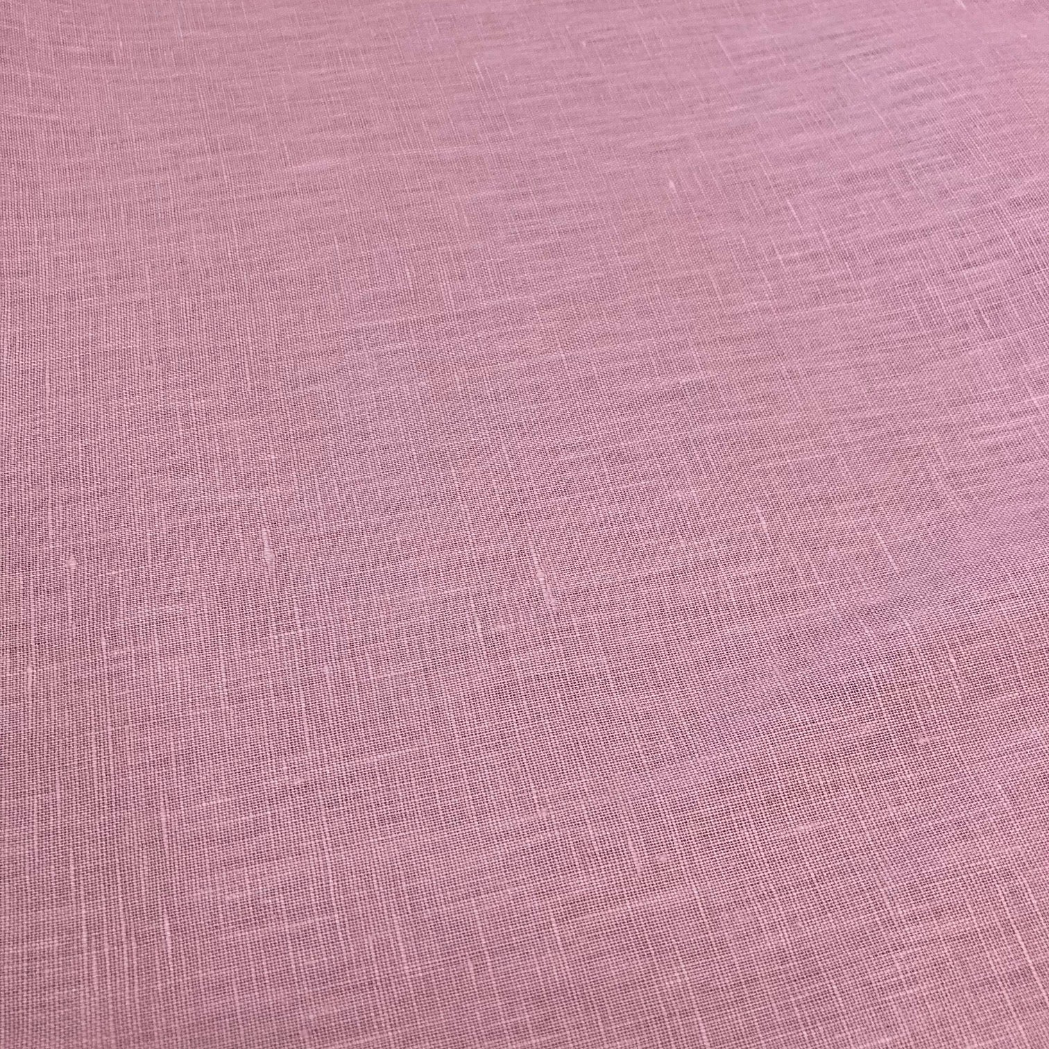100% Linen Fabric Col 104 Dusty Pink 190gm2 135cm wide