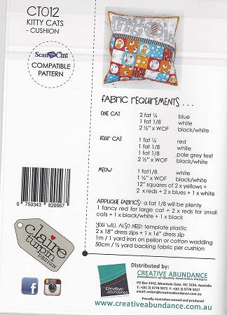 Kitty Cats Material List