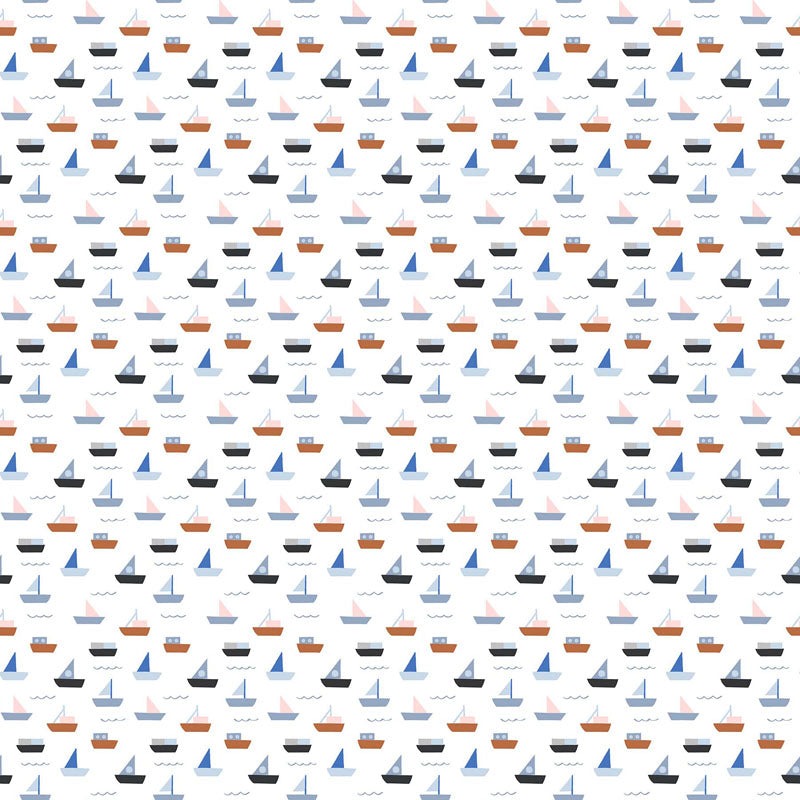 Figo Fabrics - Moonlight Voyage - White Background