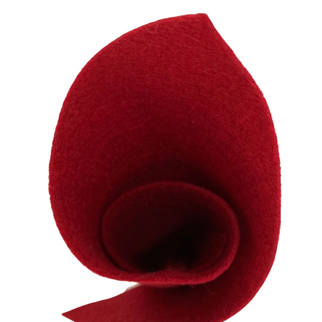 Felt 100% Wool - 23 Wine Red 1mm