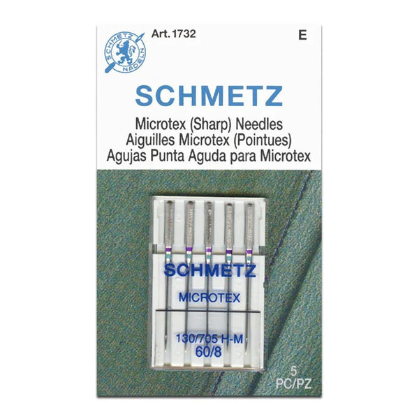 Schmetz Microtex Machine Needles 60/8