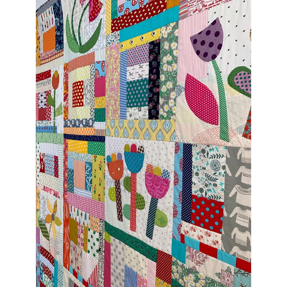 Rachaeldaisy Designs: Grow Free Wildflowers Quilt Pattern