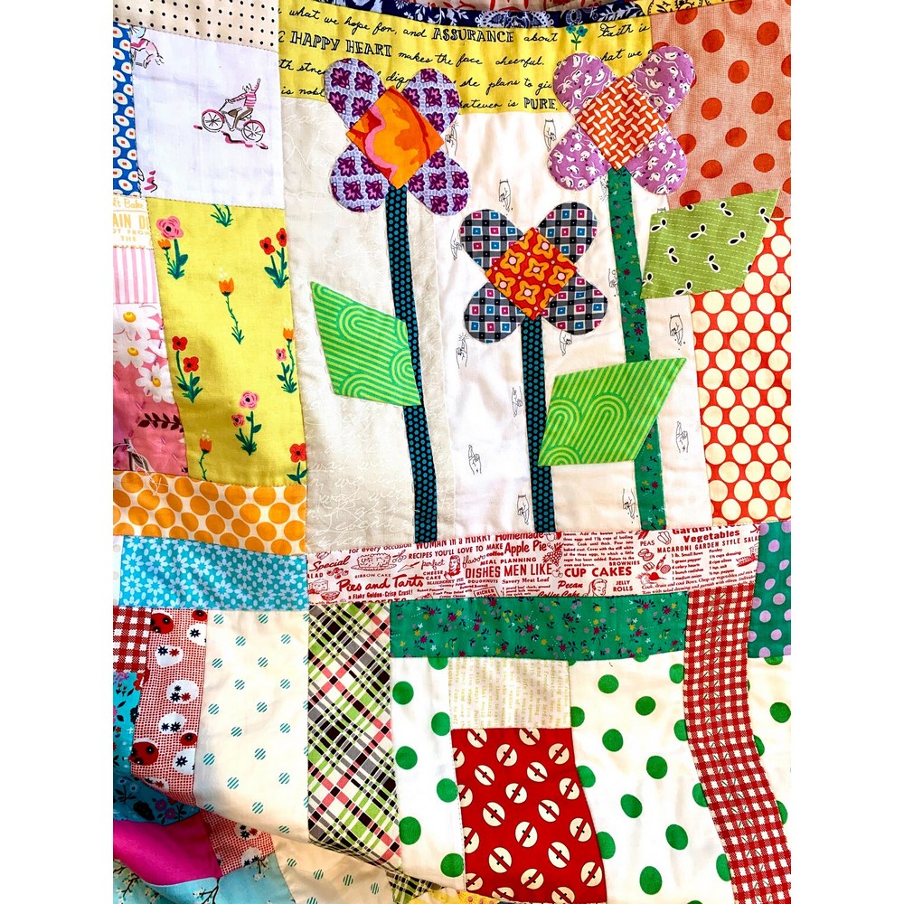 Rachaeldaisy Designs: Grow Free Wildflowers Quilt Pattern