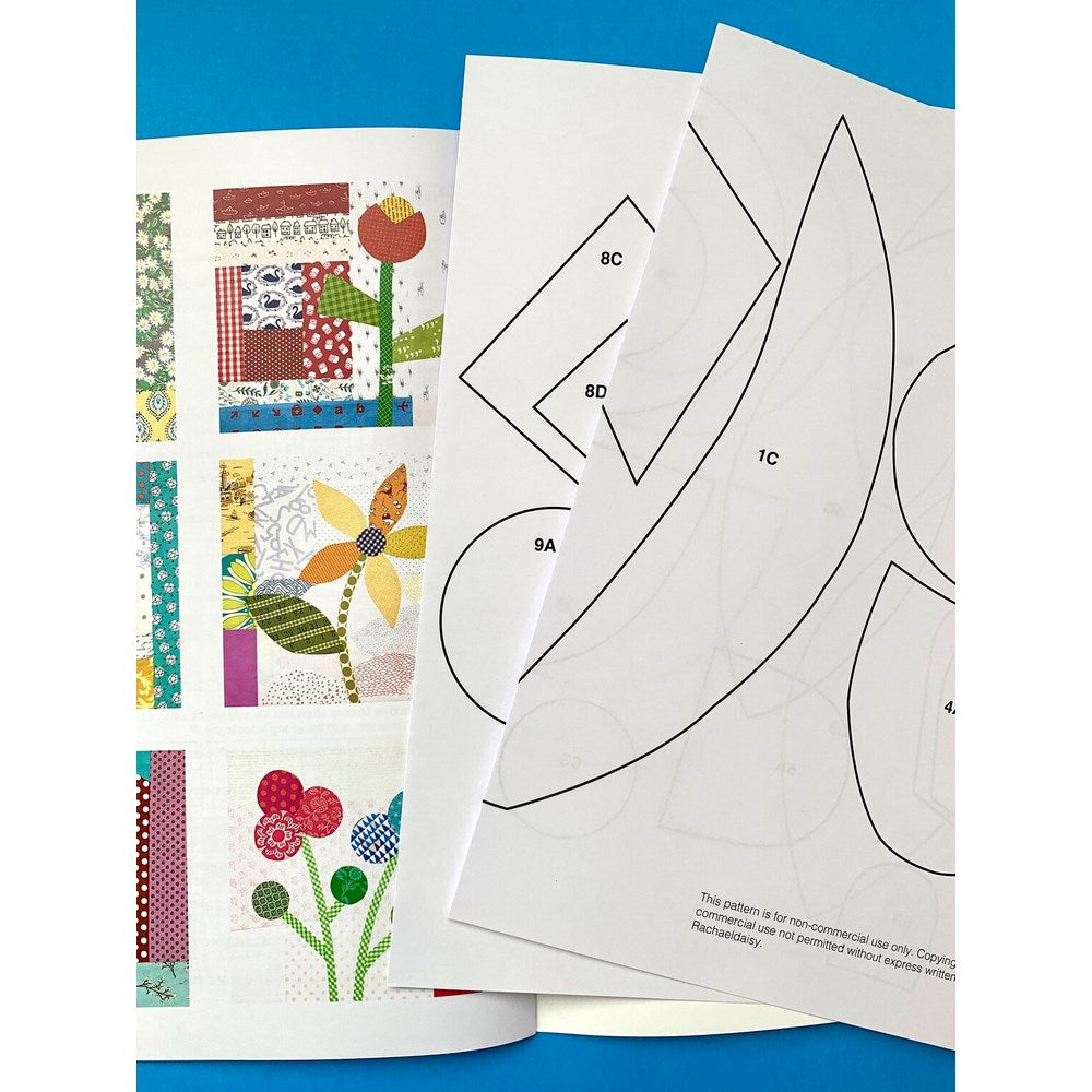 Rachaeldaisy Designs: Grow Free Wildflowers Quilt Pattern