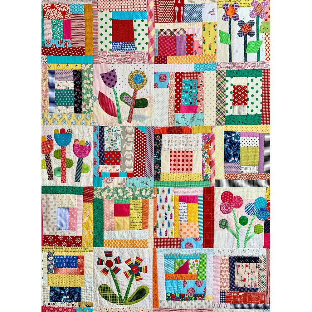 Rachaeldaisy Designs: Grow Free Wildflowers Quilt Pattern