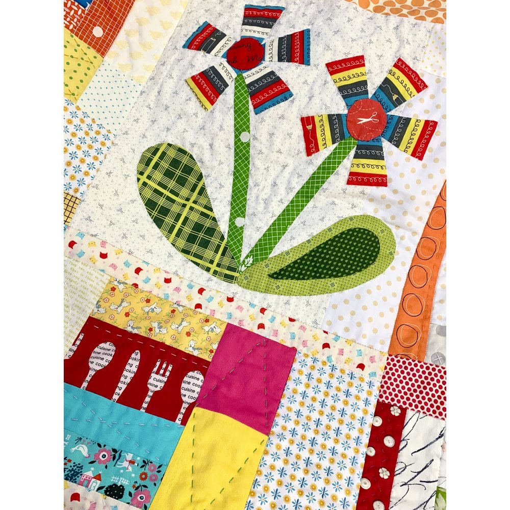 Rachaeldaisy Designs: Grow Free Wildflowers Quilt Pattern