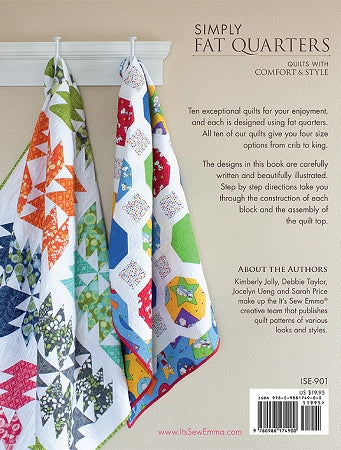 Simply Fat Quarters Back Cover