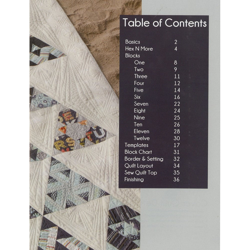 JayBird Quilts Pattern: Toes in the Sand