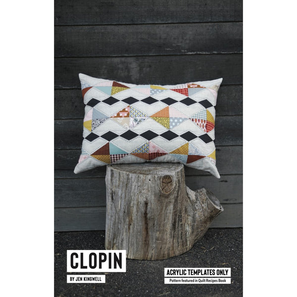 Jen Kingwell Designs: Clopin Cushion (Acrylic Template Only)