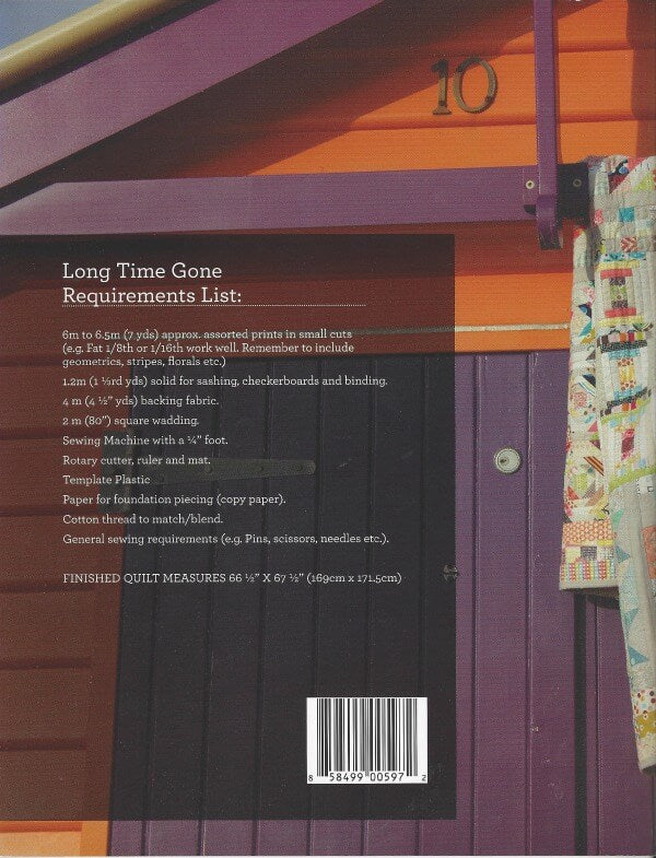 Long Time Gone: Materials List