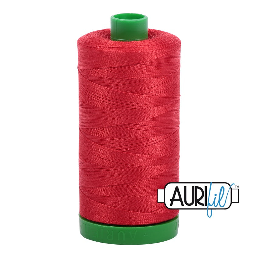 Aurifil Cotton Mako 2265 Red Lobster