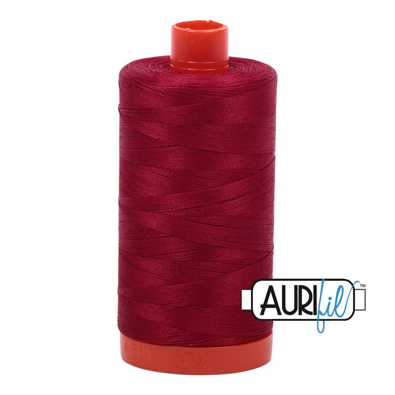 Aurifil Cotton Mako 2260 Red Wine Thread