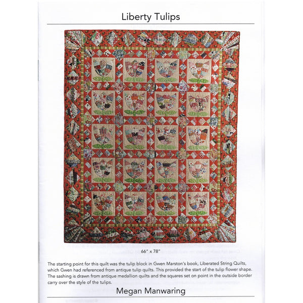 Megan Manwaring - Liberty Tulips Quilt Pattern