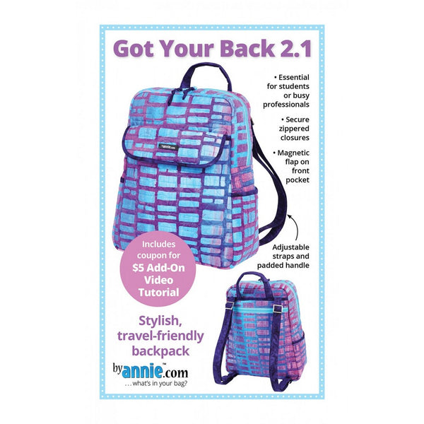 ByAnnie: Got Your Back 2.1 Sewing Pattern