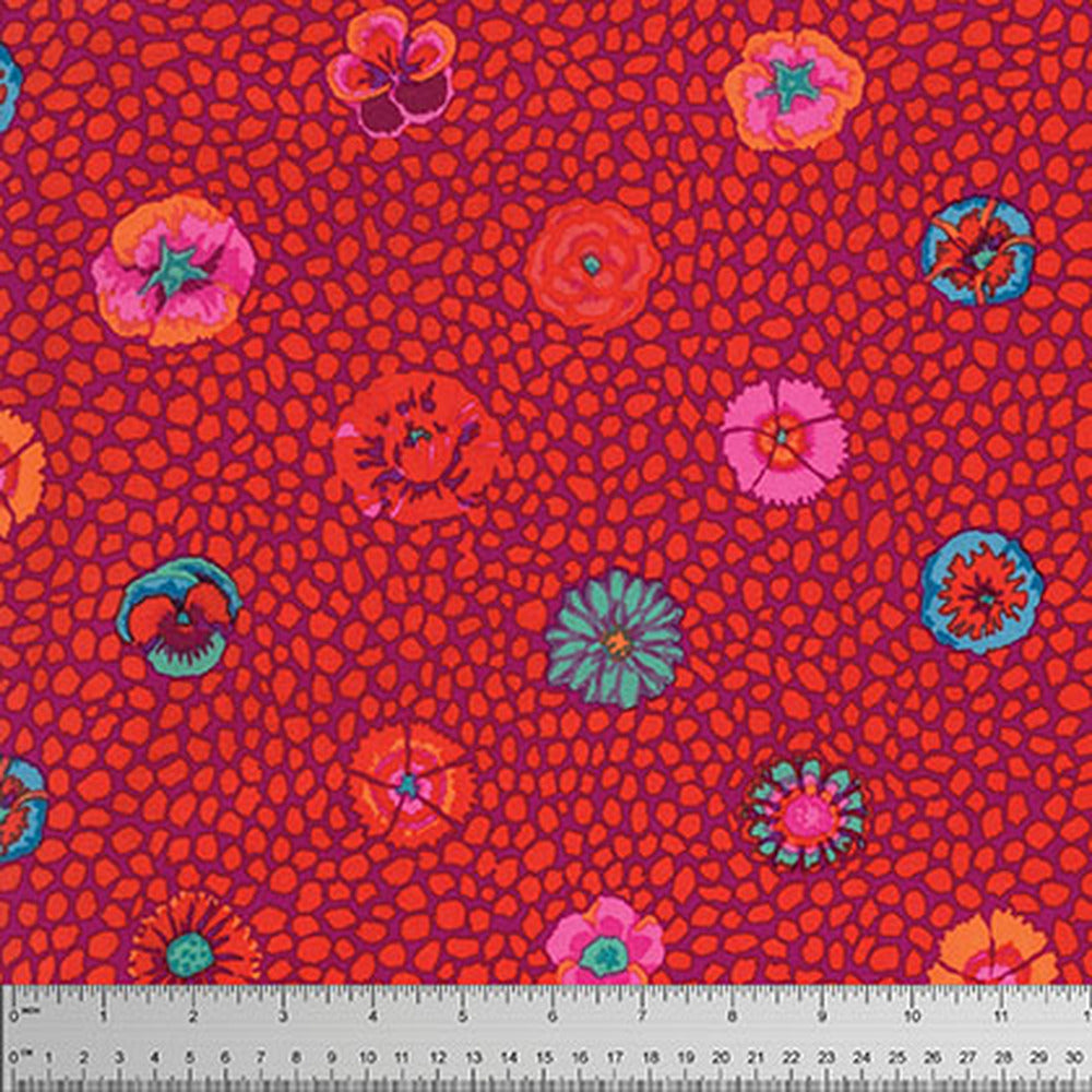 Kaffe Fassett Guinea Flower Red PWGP059-REDXX