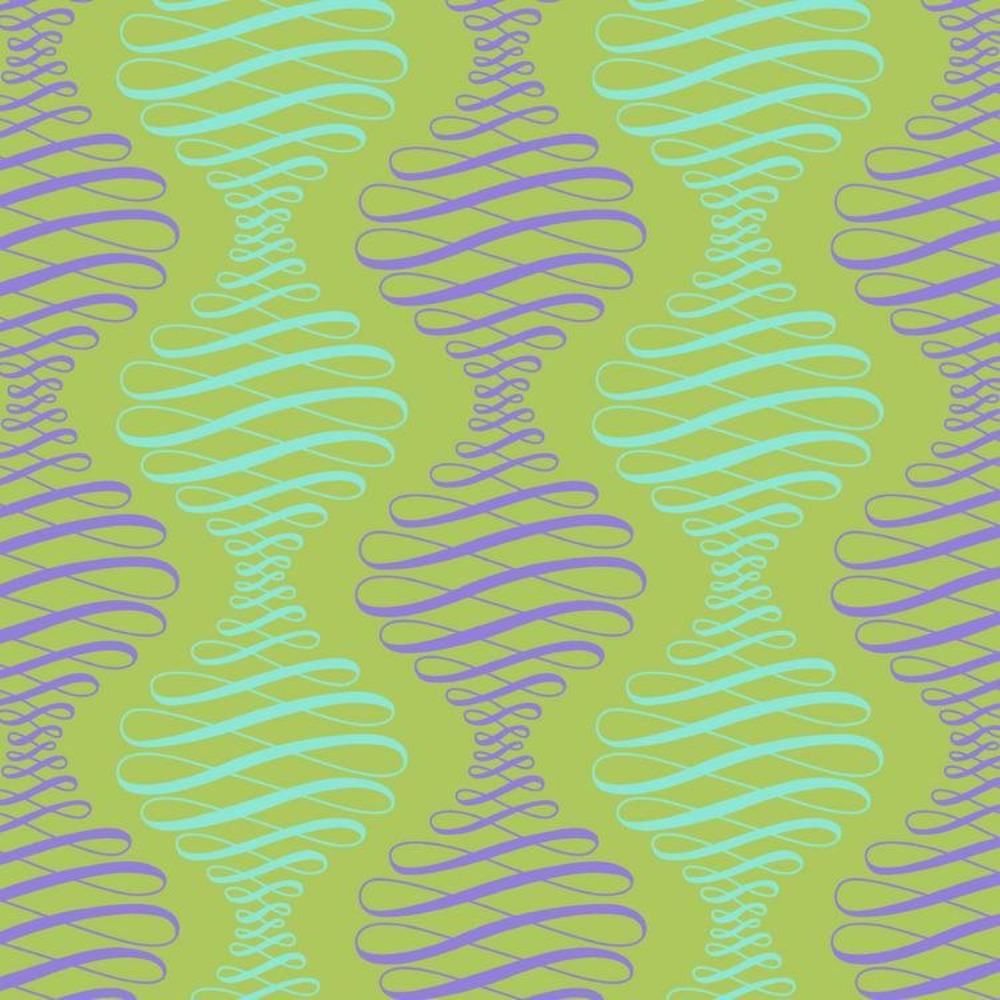 Tula Pink Parisville (Deja Vu) Spencer Stripe in Pistachio