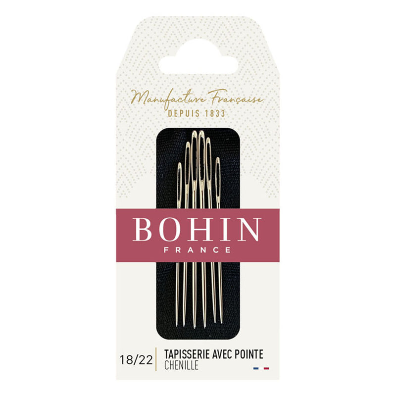 Bohin France Chenille Needles Sizes 18/22