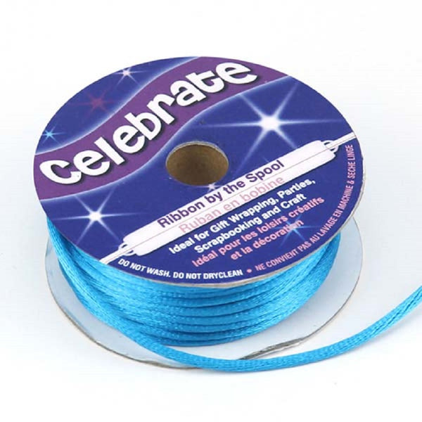 Celebrate Knot Cord 2mm x 20M PEACOCK BLUE