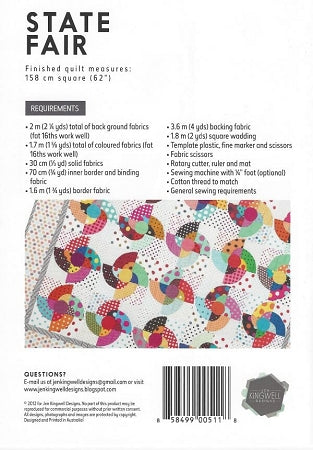 State Fair Materials List