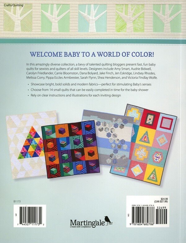 Modern Baby Easy, Fresh, and Fun Quilt Designs