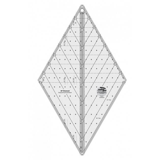 Creative Grids: 60 Degree Diamond Ruler