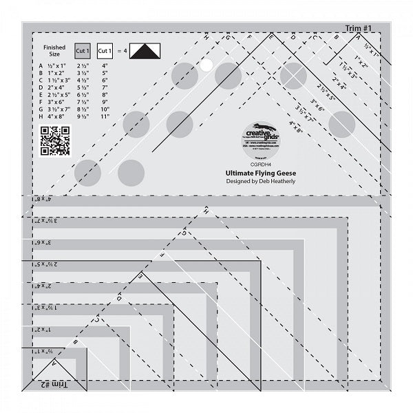 Creative Grids Ultimate Flying Geese Template