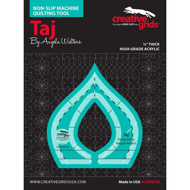 Creative Grids: Angela Walters Machine Quilting Tool - Taj