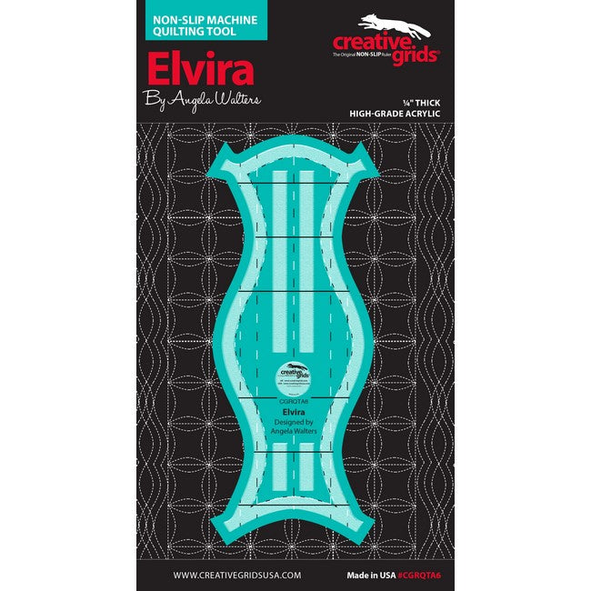 Creative Grids: Angela Walters Machine Quilting Tool - Elvira