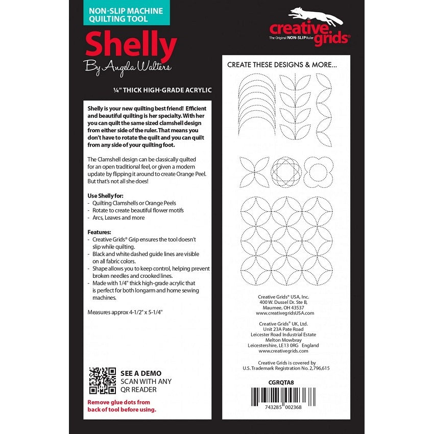 Creative Grids: Angela Walters Machine Quilting Tool - Sherry