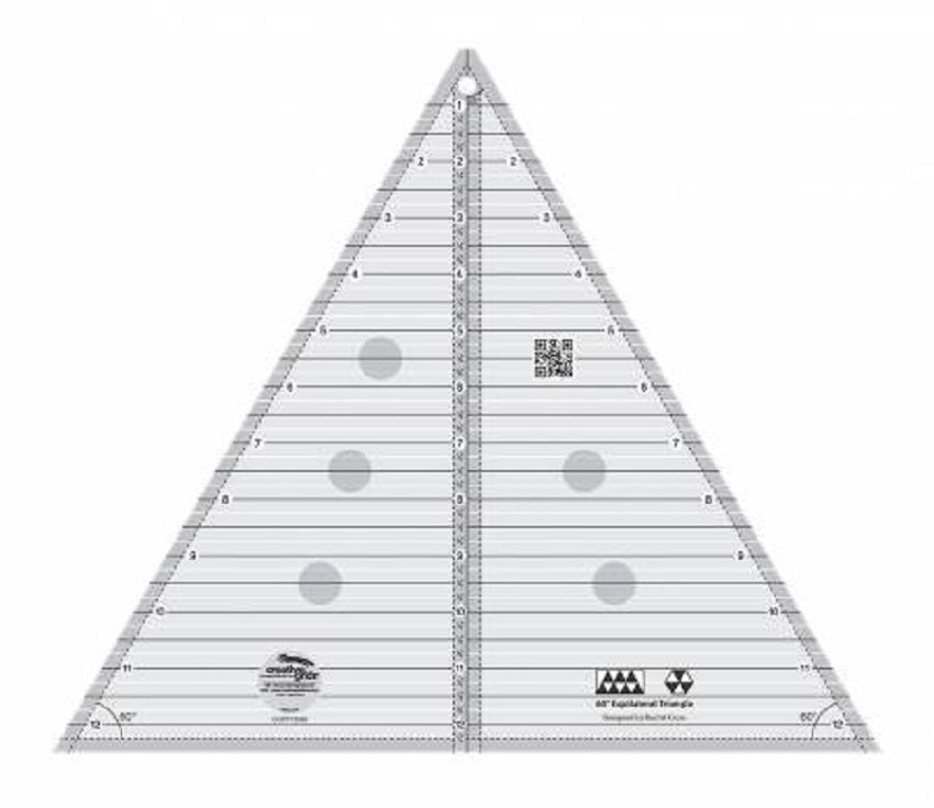 Creative Grids Ruler 6-1/2in Square