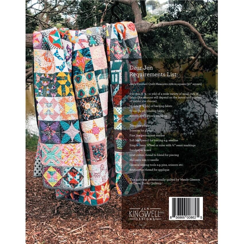 Dear Jen by Jen Kingwell Quilt Pattern