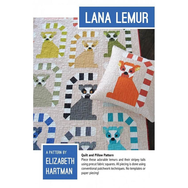 Elizabeth Hartman Pattern: Lana Lemur