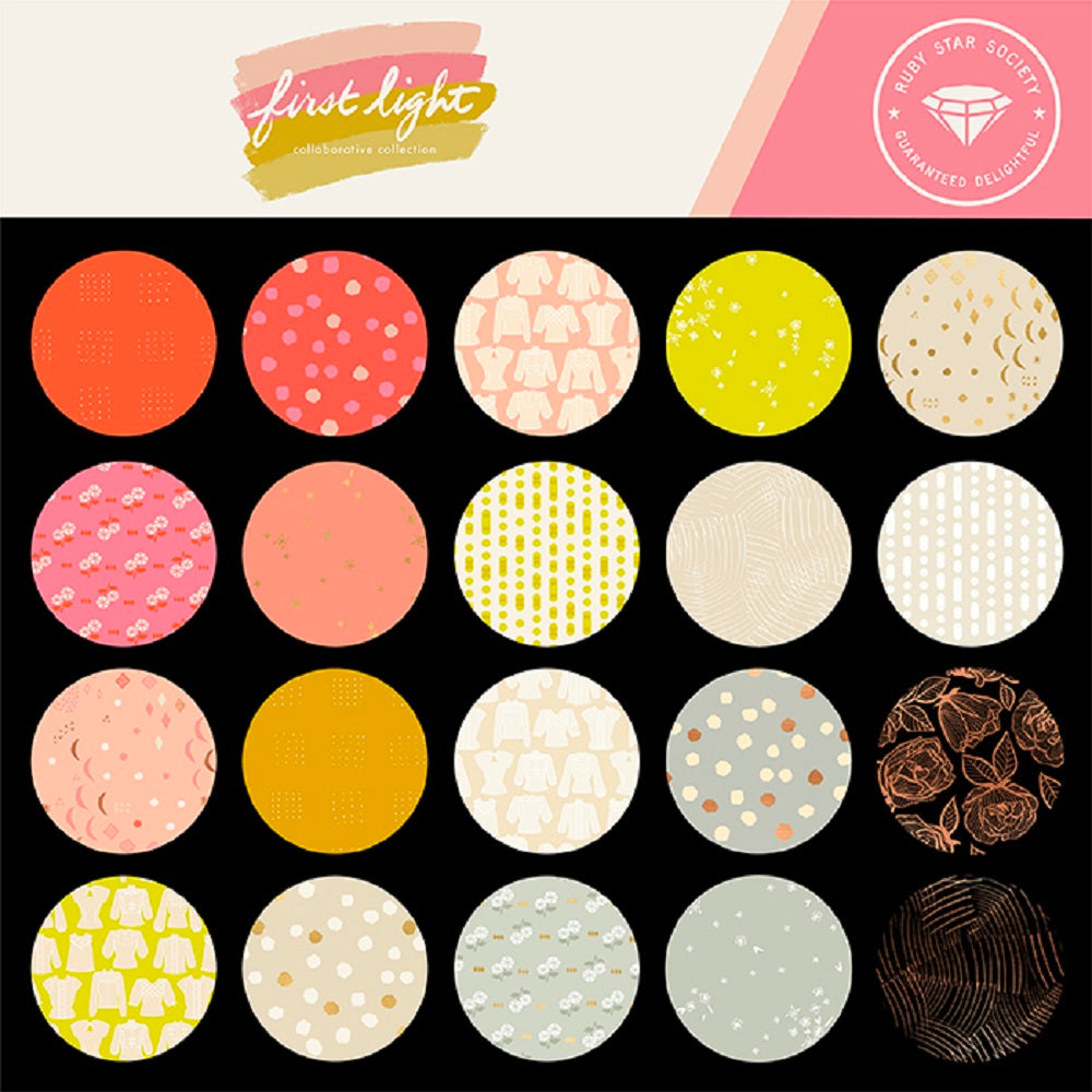 MODA Charm Square: First Light by Ruby Star Society RS5045PP