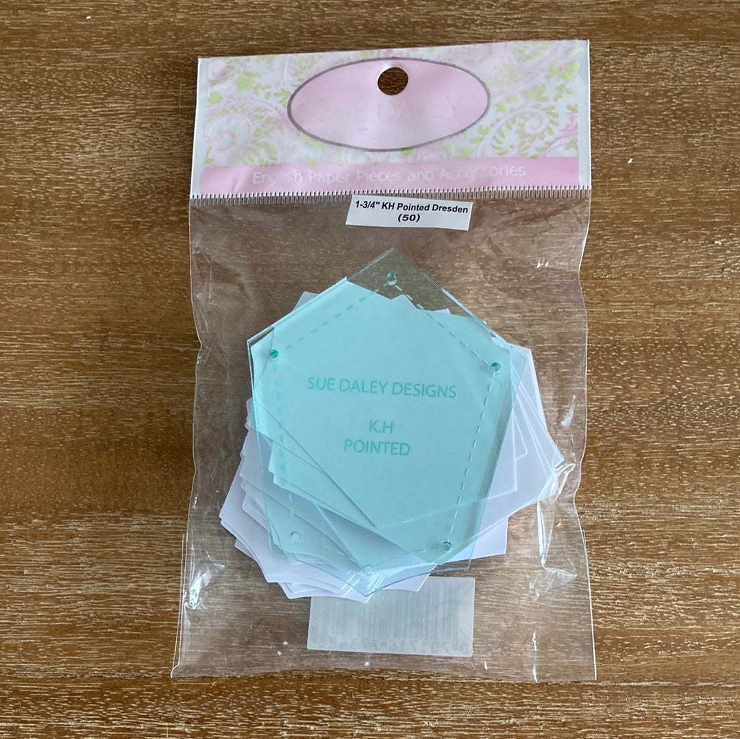 Sue Daley: KH Pointed Dresden papers and template