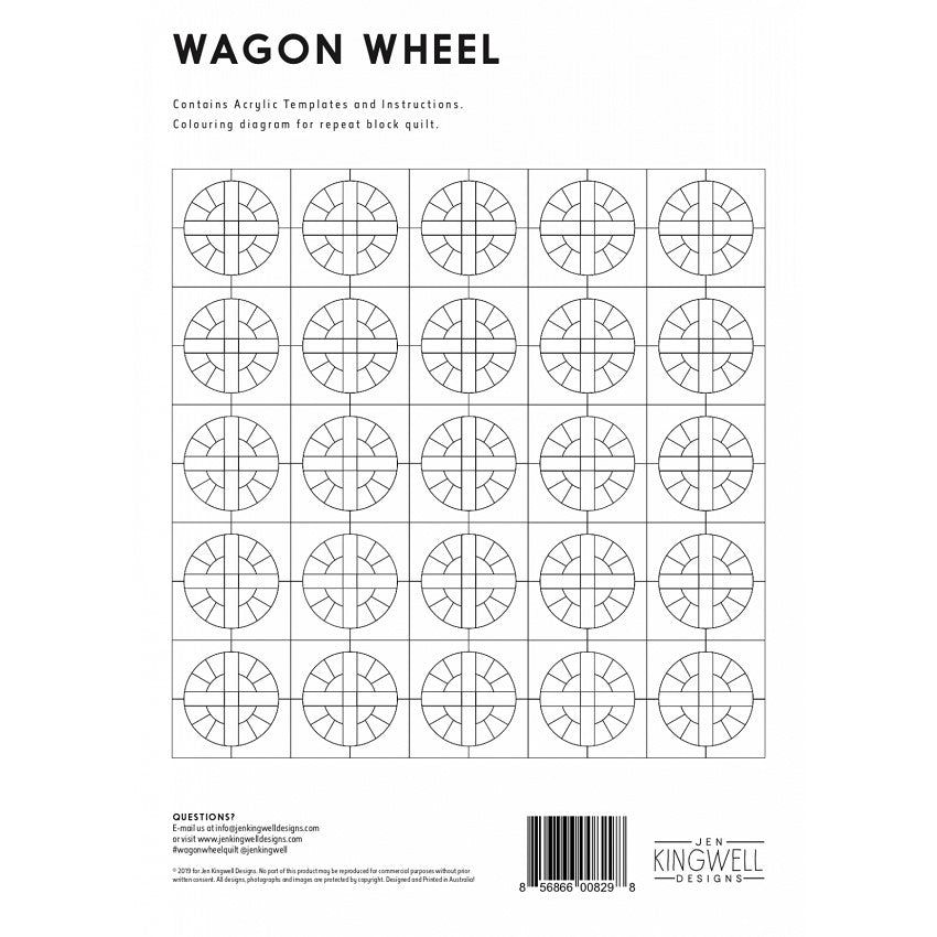 Jen Kingwell Designs: Wagon Wheel Tempter