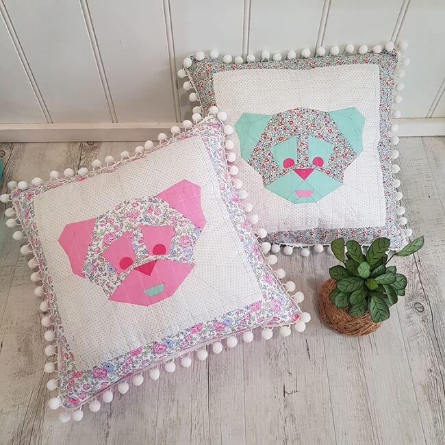 Lilabelle Lane Creations - Hug a Pug Cushion EPP