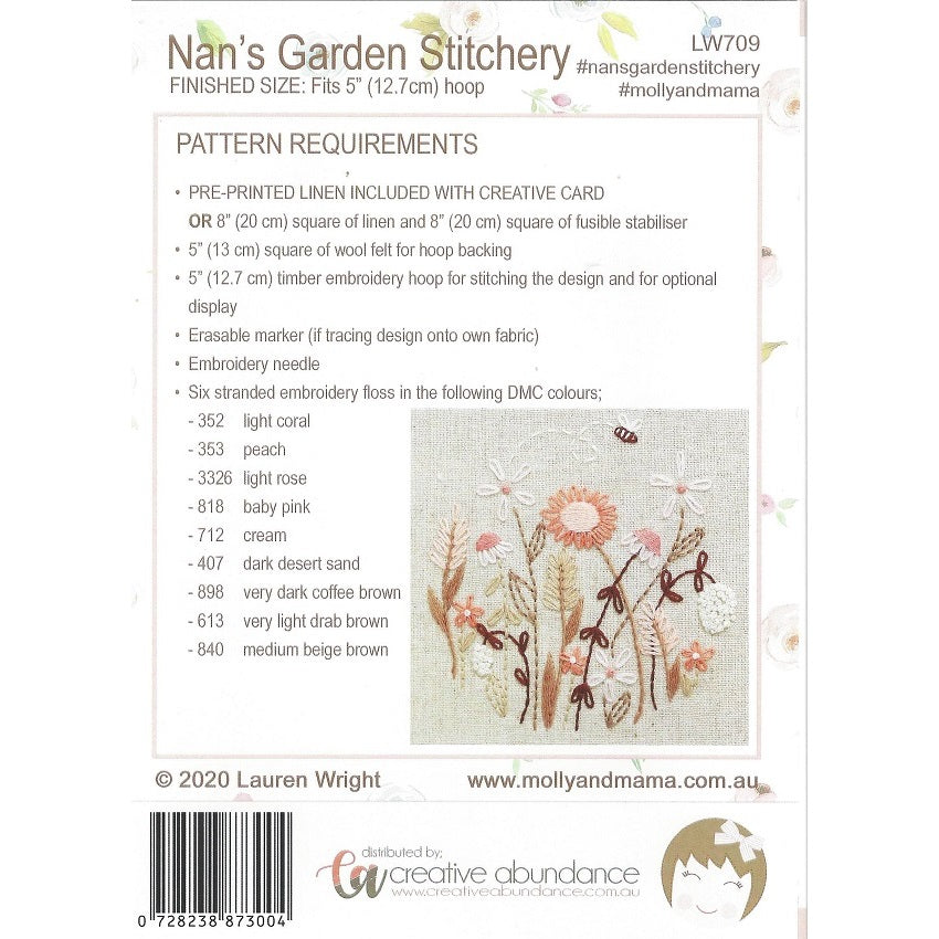 Molly and Mama: Nans Garden Materials List