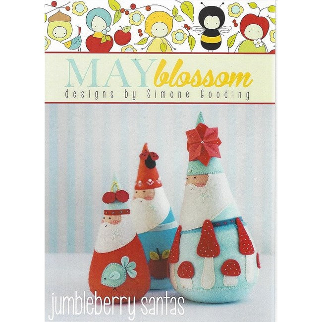 May Blossom Pattern - Jumbleberry Santas