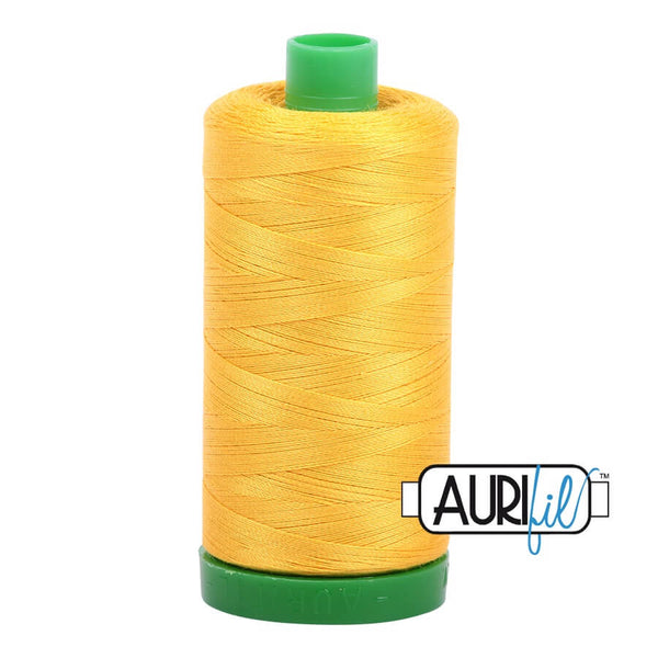 Aurifil Cotton Mako 2135 Yellow Thread