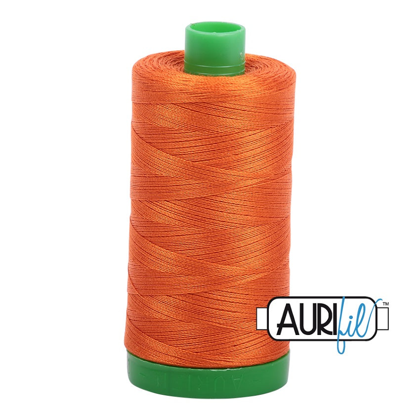 Aurifil Cotton Mako 2235 Orange Ne40 1000m