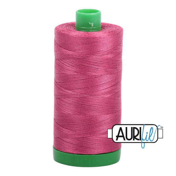 Aurifil Cotton Mako 2455 Carmine Red Thread